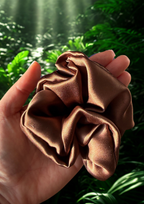 Tīra zīdkoka zīda matu gumijas